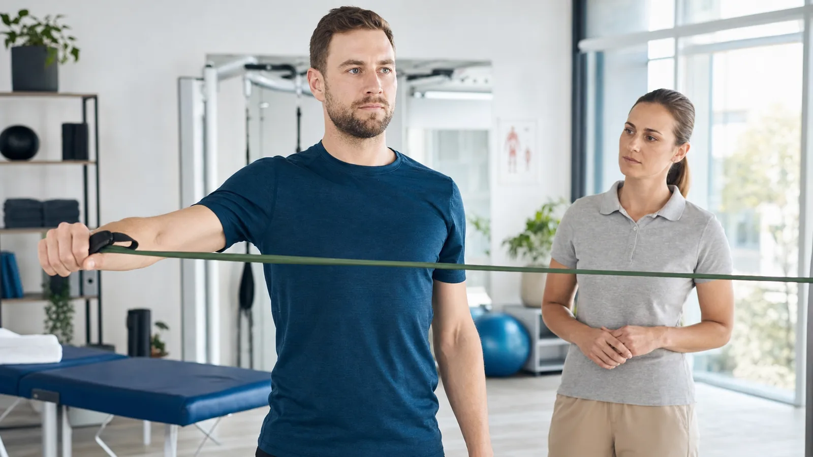 Omuz Sıkışması ve Rotator Cuff Rehabilitasyonu için klinik egzersiz değerlendirmesi